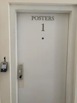 Grundriss der Unterkunft PostersApt1-Cozy Cinema Vibes