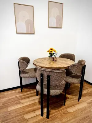 Ein Sitzbereich in der Unterkunft Family Apartment near Schönbrunn Palace HL2