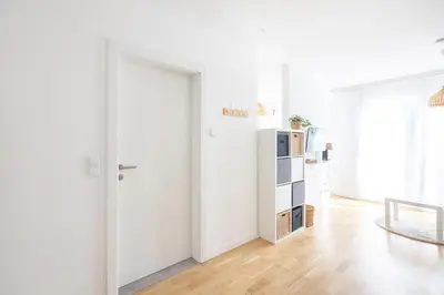 Küche/Küchenzeile in der Unterkunft Deluxe Apartment with garden! Free Garage Parking included! Near SCS & Industry Center NÖ
