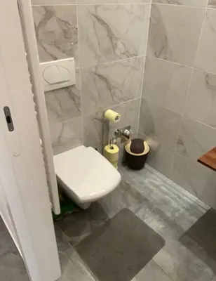 Ein Badezimmer in der Unterkunft Apartment near Schönbrunn
