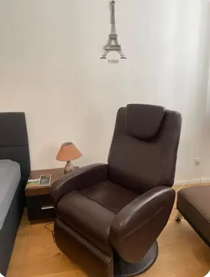 Ein Sitzbereich in der Unterkunft Apartment near Schönbrunn
