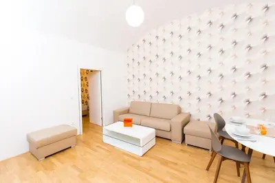 Ein Sitzbereich in der Unterkunft Vienna Stay Apartments Belvedere
