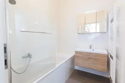 Ein Badezimmer in der Unterkunft Vienna Stay Apartments Belvedere