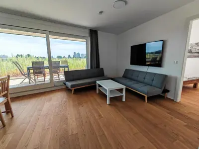 TV/Unterhaltungsangebot in der Unterkunft Danube Refugium