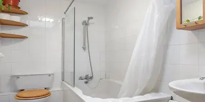 Ein Badezimmer in der Unterkunft SeitzerWohnungPremium CityCentre