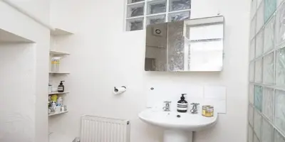 Ein Badezimmer in der Unterkunft SeitzerWohnungPremium CityCentre