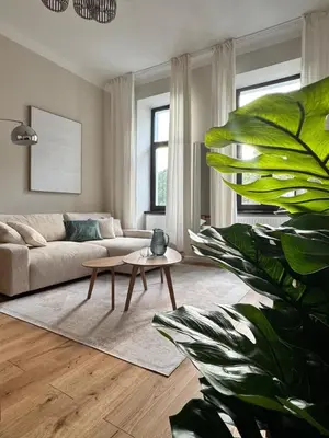 Ein Sitzbereich in der Unterkunft Haven Home Vienna Apartment