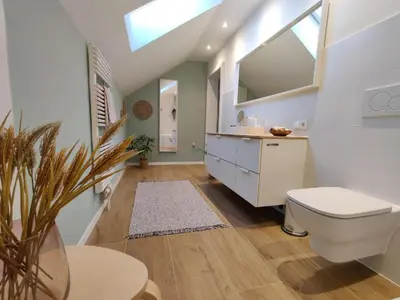 Ein Badezimmer in der Unterkunft House for family, friends and business