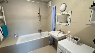 Ein Badezimmer in der Unterkunft Your temporary home in Vienna