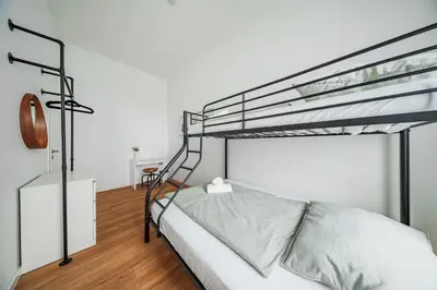 Ein Bett oder Betten in einem Zimmer der Unterkunft The Vienna Fifteen - Boutique Hostel