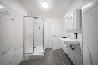 Ein Badezimmer in der Unterkunft The Vienna Fifteen - Boutique Hostel