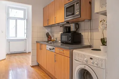 Grundriss der Unterkunft Comfy private rooms in 2BR shared Apartment in the Centre of Vienna