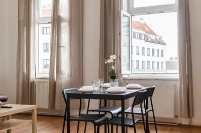 Grundriss der Unterkunft Comfy private rooms in 2BR shared Apartment in the Centre of Vienna