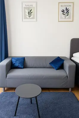 Ein Sitzbereich in der Unterkunft Big Space Apartment Vienna