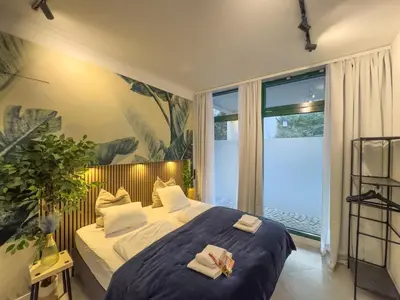 Ein Bett oder Betten in einem Zimmer der Unterkunft Fried-RICH Apartments
