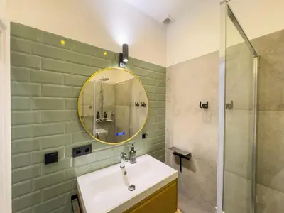Ein Badezimmer in der Unterkunft Fried-RICH Apartments