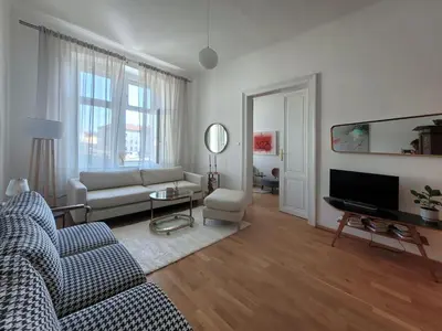 TV/Unterhaltungsangebot in der Unterkunft Sunny Apartment on Yppenplatz near City Center