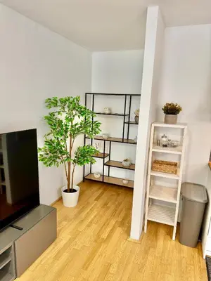 TV/Unterhaltungsangebot in der Unterkunft Luxury Apartment with Patio - Free Parking