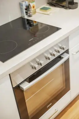 Küche/Küchenzeile in der Unterkunft Vienna Urban Apartments - Favoriten