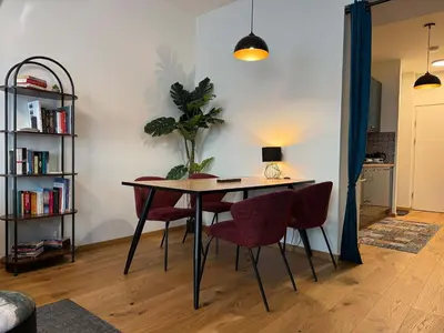 Die Bibliothek in der Ferienwohnung