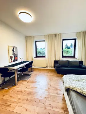 Grundriss der Unterkunft Simple 3 Bedroom Apartment with Outdoor Space Sleeps up to 8