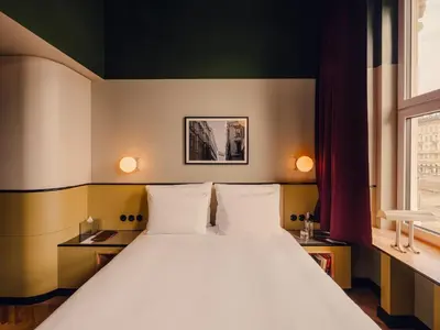Ein Bett oder Betten in einem Zimmer der Unterkunft The Companion Vienna - just opened!