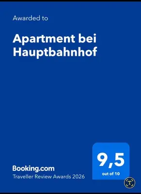 Grundriss der Unterkunft Apartment bei Hauptbahnhof