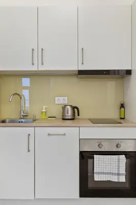 Küche/Küchenzeile in der Unterkunft Grand Viennese Residence 2
