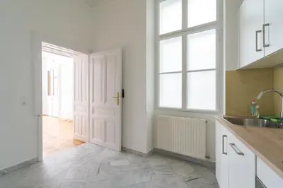 Küche/Küchenzeile in der Unterkunft Grand Viennese Residence 2