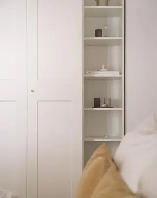Ein Bett oder Betten in einem Zimmer der Unterkunft Luxury 2 Bedroom Apartment with Garden