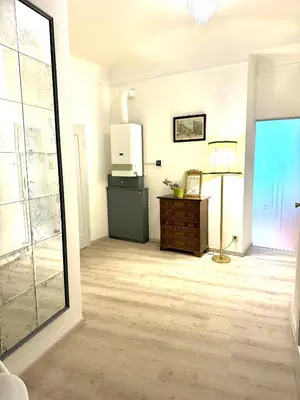 Küche/Küchenzeile in der Unterkunft Comfy central apartment 93 Sqm