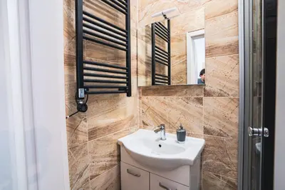Ein Badezimmer in der Unterkunft Stay at Schönbrunn #4