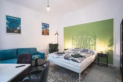 Ein Bett oder Betten in einem Zimmer der Unterkunft Stay at Schönbrunn #7