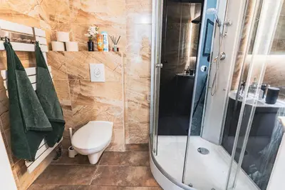 Ein Badezimmer in der Unterkunft Stay at Schönbrunn #7