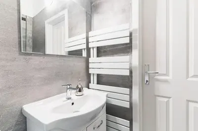 Ein Badezimmer in der Unterkunft Stay at Schönbrunn #8