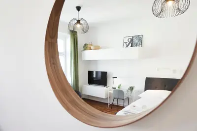 TV/Unterhaltungsangebot in der Unterkunft Design Apartment Vienna by JR City Apartments
