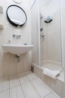 Ein Badezimmer in der Unterkunft Vienna-Style Cozy Apartments