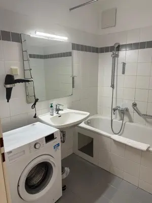 Ein Badezimmer in der Unterkunft Traumhafte Terrassen Wohnung am Wienerberg