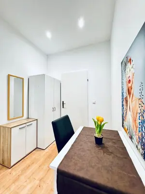 Grundriss der Unterkunft Bright & Spacious 4BR Apt Near Kaufpark Alterlaa