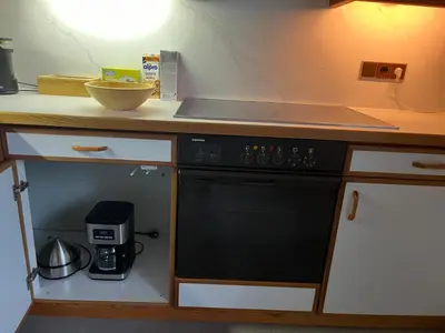 Küche/Küchenzeile in der Unterkunft Rosis Appartement