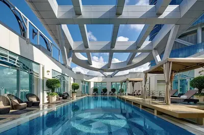 Der Swimmingpool an oder in der Nähe von Lazarus Apartment