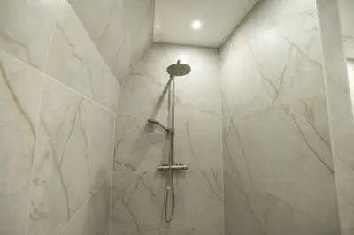 Ein Badezimmer in der Unterkunft Beethoven Suite