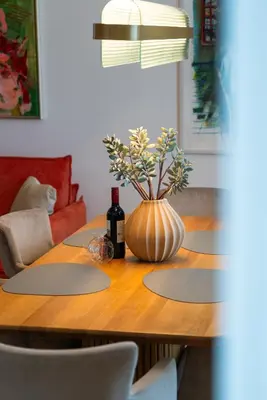 Ein Sitzbereich in der Unterkunft Vienna Deluxe Residences - Schönbrunn