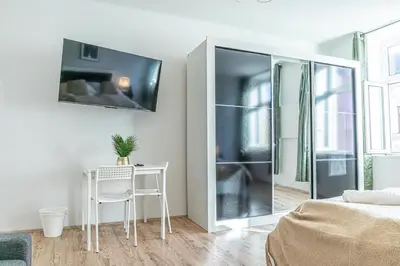 Ein Bett oder Betten in einem Zimmer der Unterkunft Affordable 2BR Apartment, Best for Long Stay