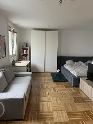 Ein Sitzbereich in der Unterkunft Cosy Flat in Vienna