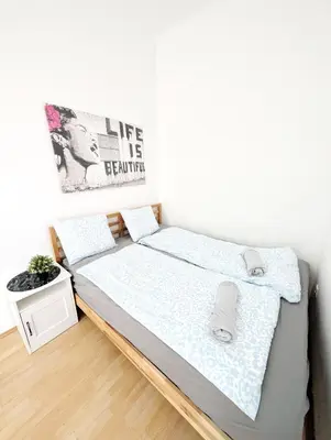 Grundriss der Unterkunft Comfortable Rooms in Wiener Stadthalle area G4