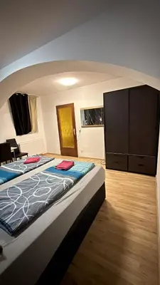 Küche/Küchenzeile in der Unterkunft Lovely 1BR &1LR Apt with WiFi Near Amusement Park