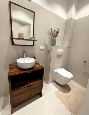 Ein Badezimmer in der Unterkunft Residence K - Elegant Studio - Smart Living Vienna