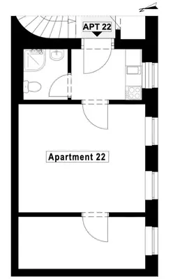 Grundriss der Unterkunft Residence K - Authentic Charm & Modern Ease