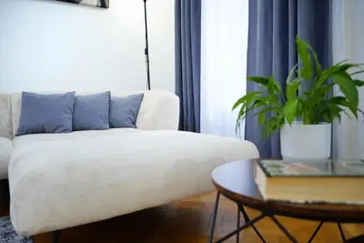 Ein Bett oder Betten in einem Zimmer der Unterkunft Barbara Apartment